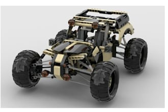 design a custom 3d lego moc with bricklink studio instructions and partlists