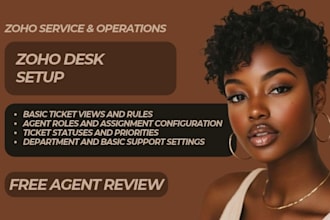 set up zoho desk for your customer support team
