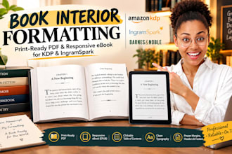 format book for amazon kdp paperback and ingramspark