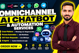 build a cross platform conversational ai for omnichannel auto responder and lead