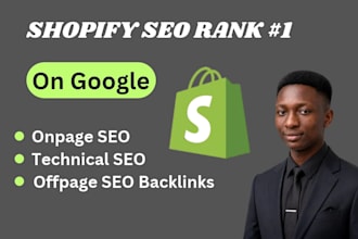 be your shopify expert for shopify seo and technical