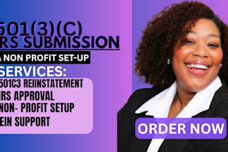 help with US nonprofit formation and 501c3 tax exemption