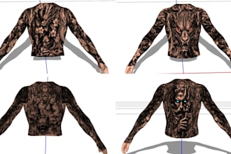 develop fivem custom ped , fivem clothing, custom tattoo, chain
