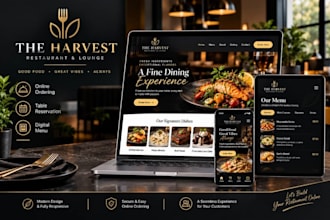 build converting wix restaurant website with online ordering and table boooking