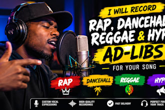 record catchy afrobeats hooks, afro fusion vocals and african backing vocals