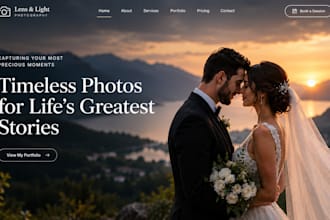 build wix photography website portfolio website photographer wix studio website