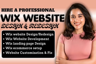 edit wix website redesign wix website design wix website development wix design