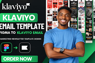 klaviyo email template figma to klaviyo email marking newsletter template design