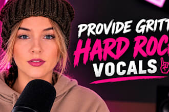 provide gritty hard rock vocals for alternative and metal tracks