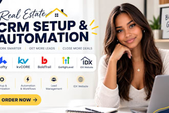 setup lofty CRM kvcore boldtail gohighlevel and idx website