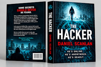 deisgn cyber thriller hacker book cover technology suspense kindle kdp wrap