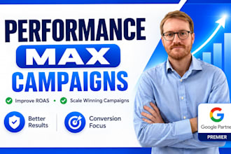 set up, manage and optimize google performance max ads