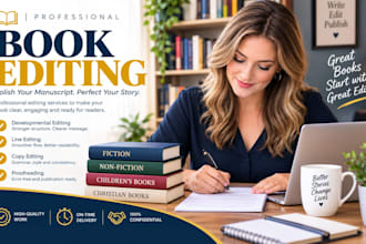 edit manuscript, children book formatting, christian book editing