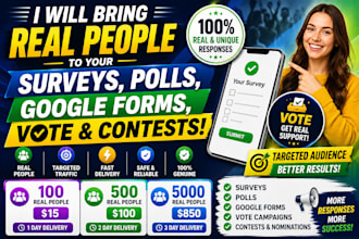 get an audience, bring respondents to online surveys,