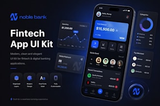 build fintech mobile app, crypto wallet, payment app, loan app