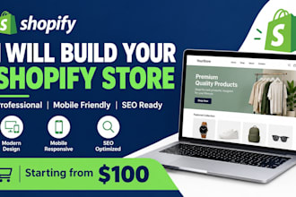 create a shopify store for your business