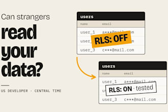 fix supabase rls security in your lovable, bolt, or base44 app