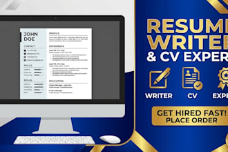 act as your resume writer and CV expert for professional resume writing