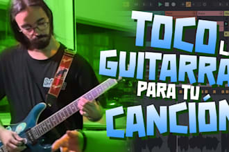 tu guitarrista para tus canciones