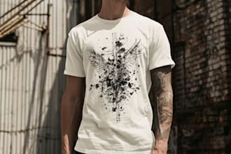 do bulk creative unique christian faith tshirt designs
