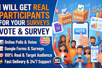 get audience for contest nominations, online surveys or polls google forms