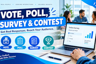 create online polls and surveys and help collect genuine responses