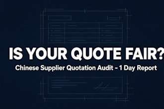 check if your chinese supplier quotation is fair