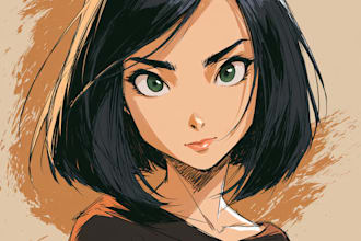 draw lewd, ecchi, nsfw anime style character