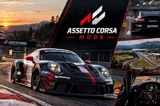 create assetto corsa mods, assetto corsa livery,  assetto corsa tracks and car