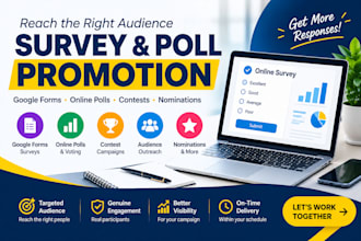 bring targeted respondents to online surveys, polls and contests