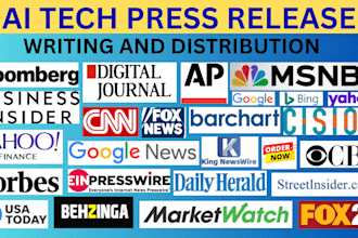 uk christmas press release, ai tech writing and distribution, digital pr startup
