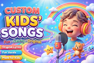sing your kids song in a child voice or adult voice