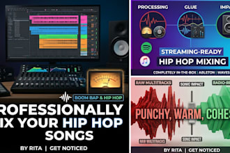 professionally mix your hip hop songs