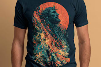 create custom christian tshirt design for you