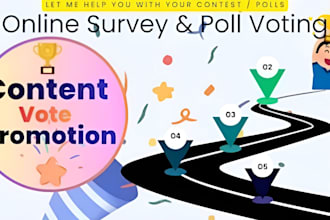 get respondents for any online survey, google form poll, contest or nominations