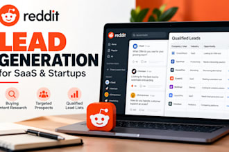 generate targeted leads for saas and startups using reddit research