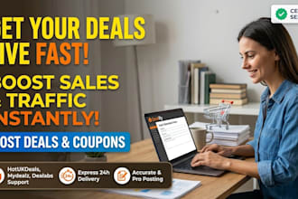 post your deal coupon code on hotukdeals mydealz and dealabs
