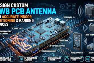 design custom uwb pcb antenna for accurate indoor positioning and ranging device