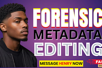 forensic edit metadata, analyze exif data, extract data and check file integrity