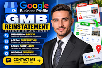 fix suspended google my business gmb reinstatement and profile appeal