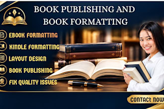 professionally format and publish your ebook and paperback