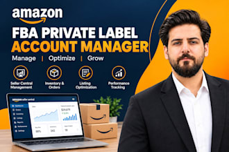 be your amazon fba private label account manager