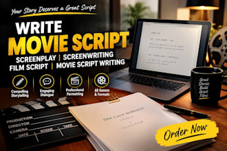 write movie script, screenplay, screenwriting, film script, movie script writing