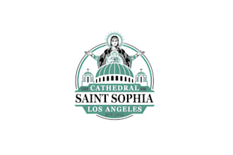 design a minimalist church, christian ministry, and religious logo