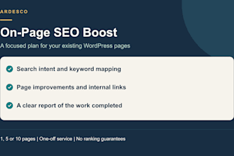 improve your wordpress on page SEO with a clear keyword plan