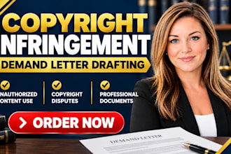 draft a copyright infringement demand letter to protect your work