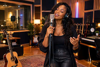 record professional female backing vocals and choir harmonies