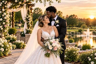 professionally edit wedding photos and portrait photography