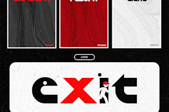 design your end to end brand identity, style guide, mockups  and posters