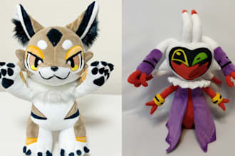 create custom plush toy plushie stuffed animal plush toy crochet kawaii for you